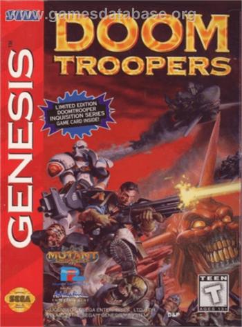 Cover Doom Troopers - The Mutant Chronicles for Genesis - Mega Drive